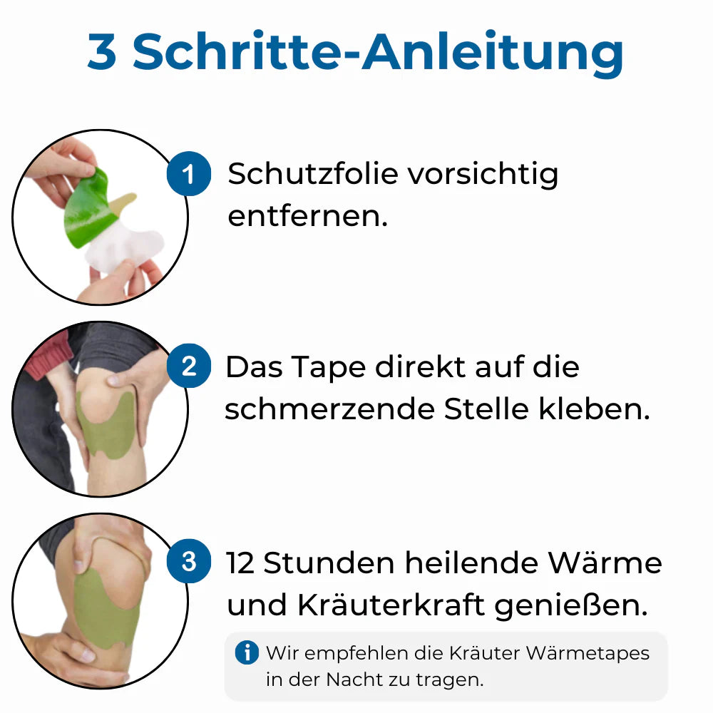 Arthro Knietapes mit Wermutkraut