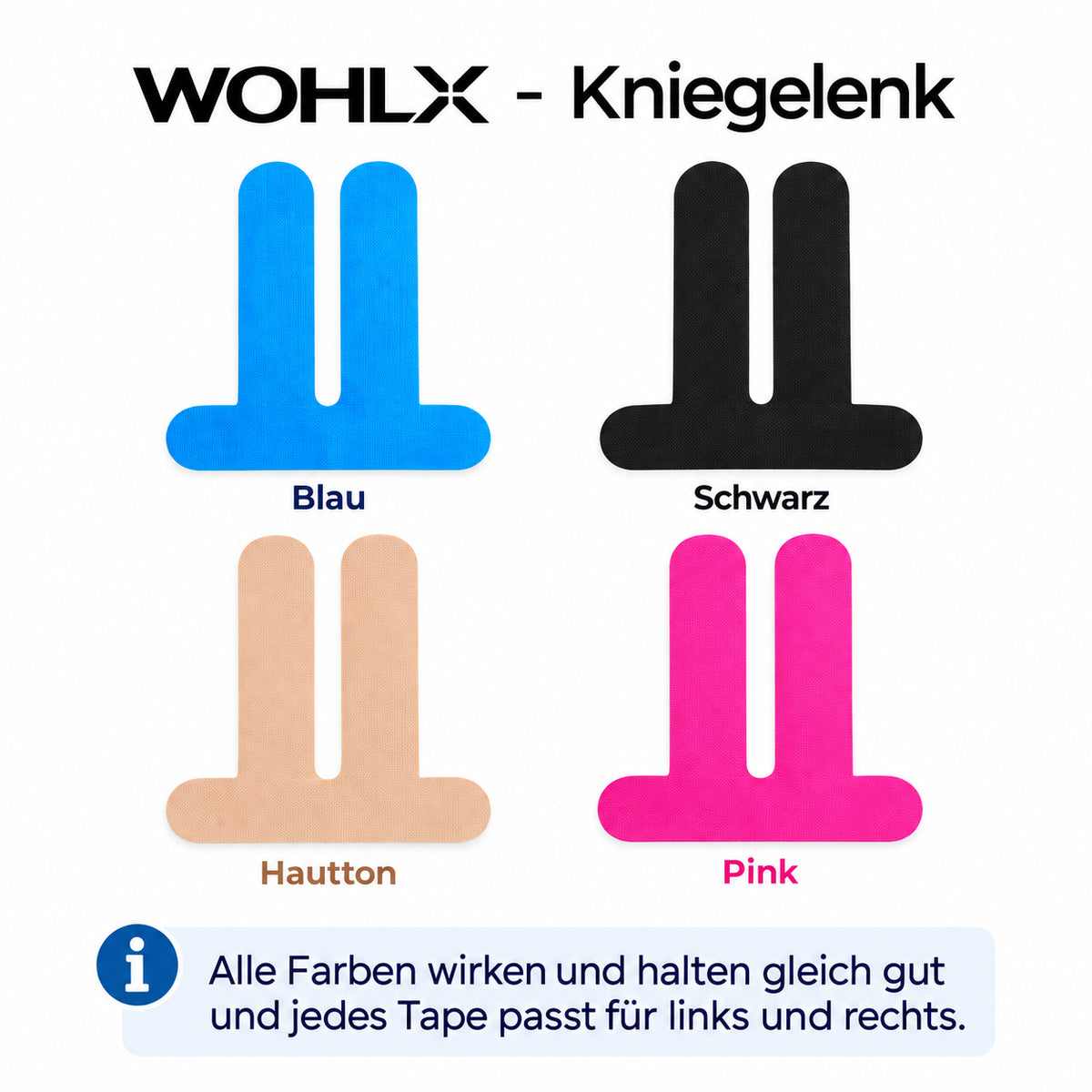Kinesio Knie-Tapes