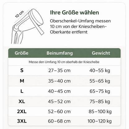 Bambus Kniebandage