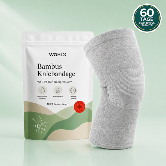 Bambus Kniebandage