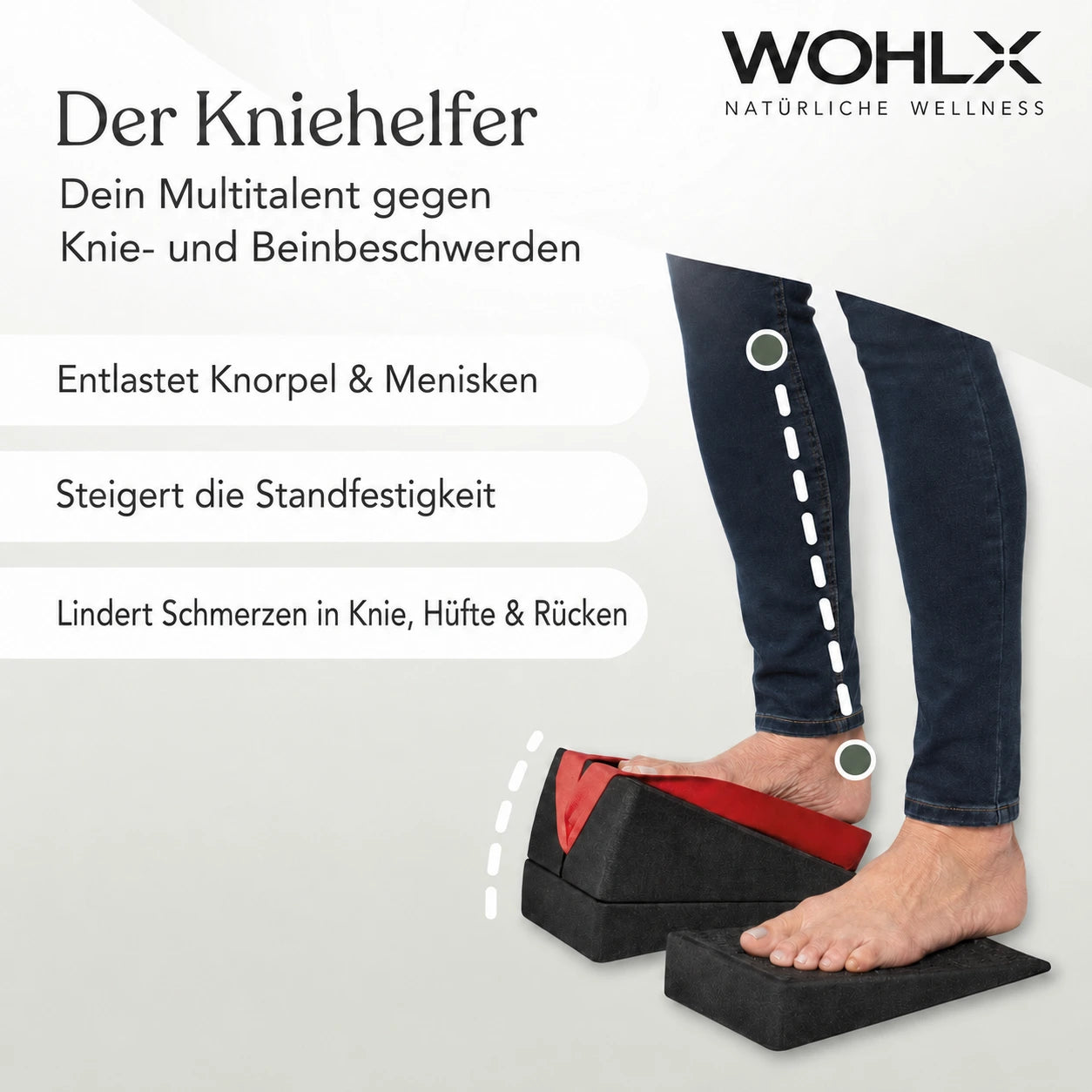 Kniehelfer mit Trittschlaufe