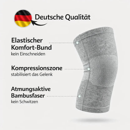 Bambus Kniebandage