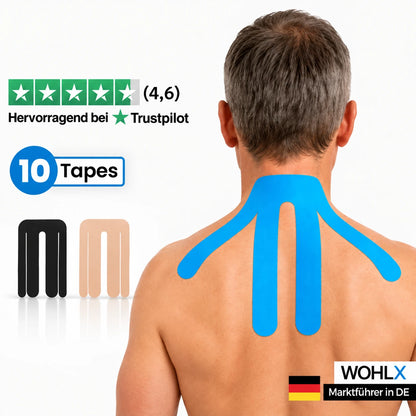 Kinesio Nacken-Tapes