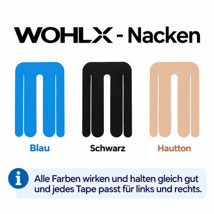 Kinesio Nacken-Tapes