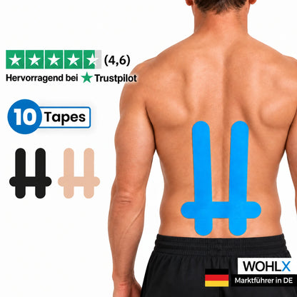 Kinesio Rücken-Tapes