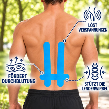 Kinesio Rücken-Tapes