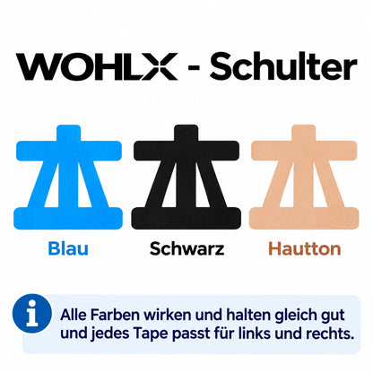 Schultergelenk Tapes