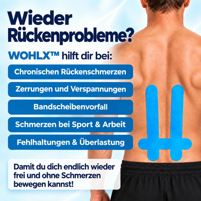 Kinesio Rücken-Tapes