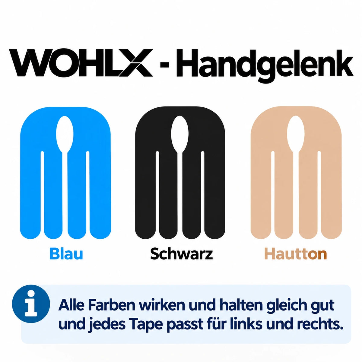 Handgelenk Tapes