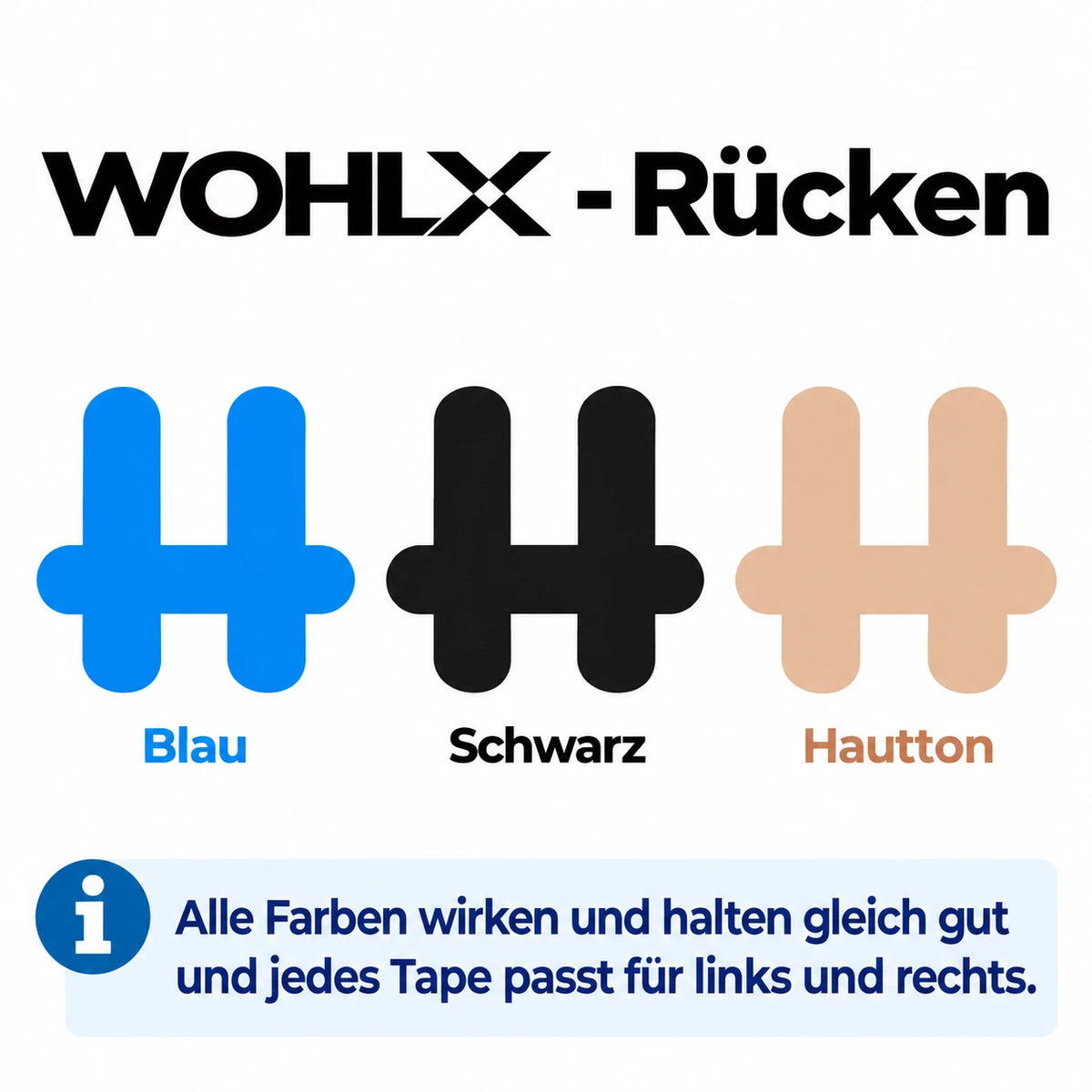 Kinesio Rücken-Tapes