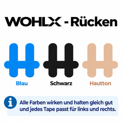 Kinesio Rücken-Tapes