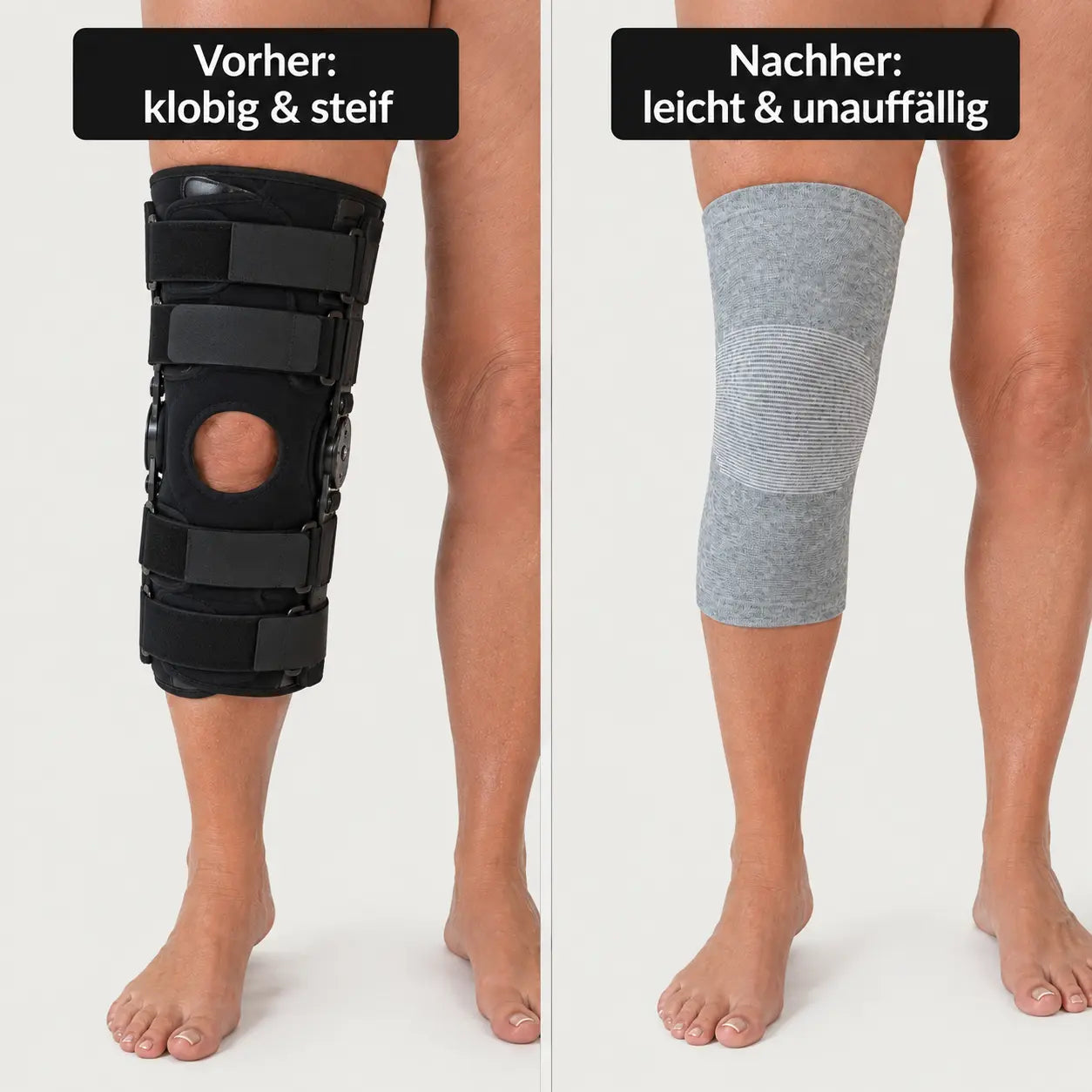 Bambus Kniebandage