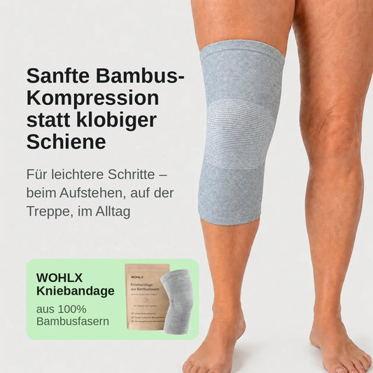 Bambus Kniebandage