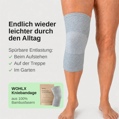 Bambus Kniebandage