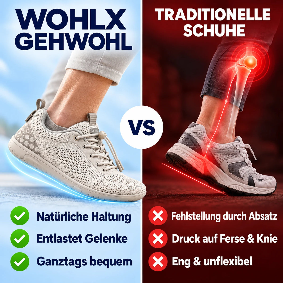 GehWohl - sportliche Sneaker Barfußschuhe